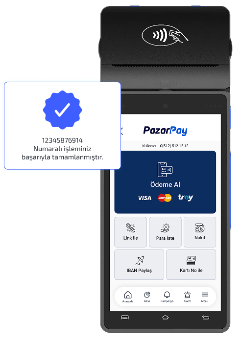 Android POS Başarılı