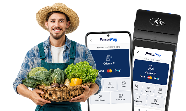 Pazar'da Kredi Kartı ile Ödeme Alın!